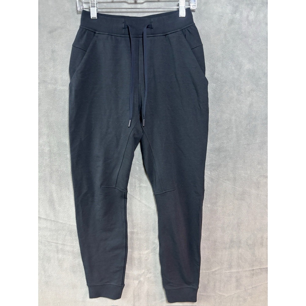 Lululemon City Sweat Jogger Pants Mens XS Navy Blue Drawstring Stretch